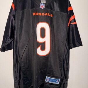 Joe Burrow Cincinnati Bengals #9 Large NFL Jersey